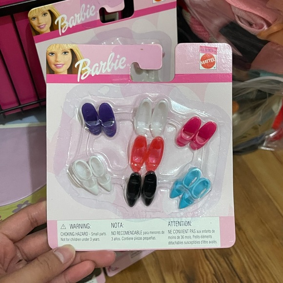 Barbie Skipper Stacie and Kelly shoes set lot of 4 - Picture 5 of 5